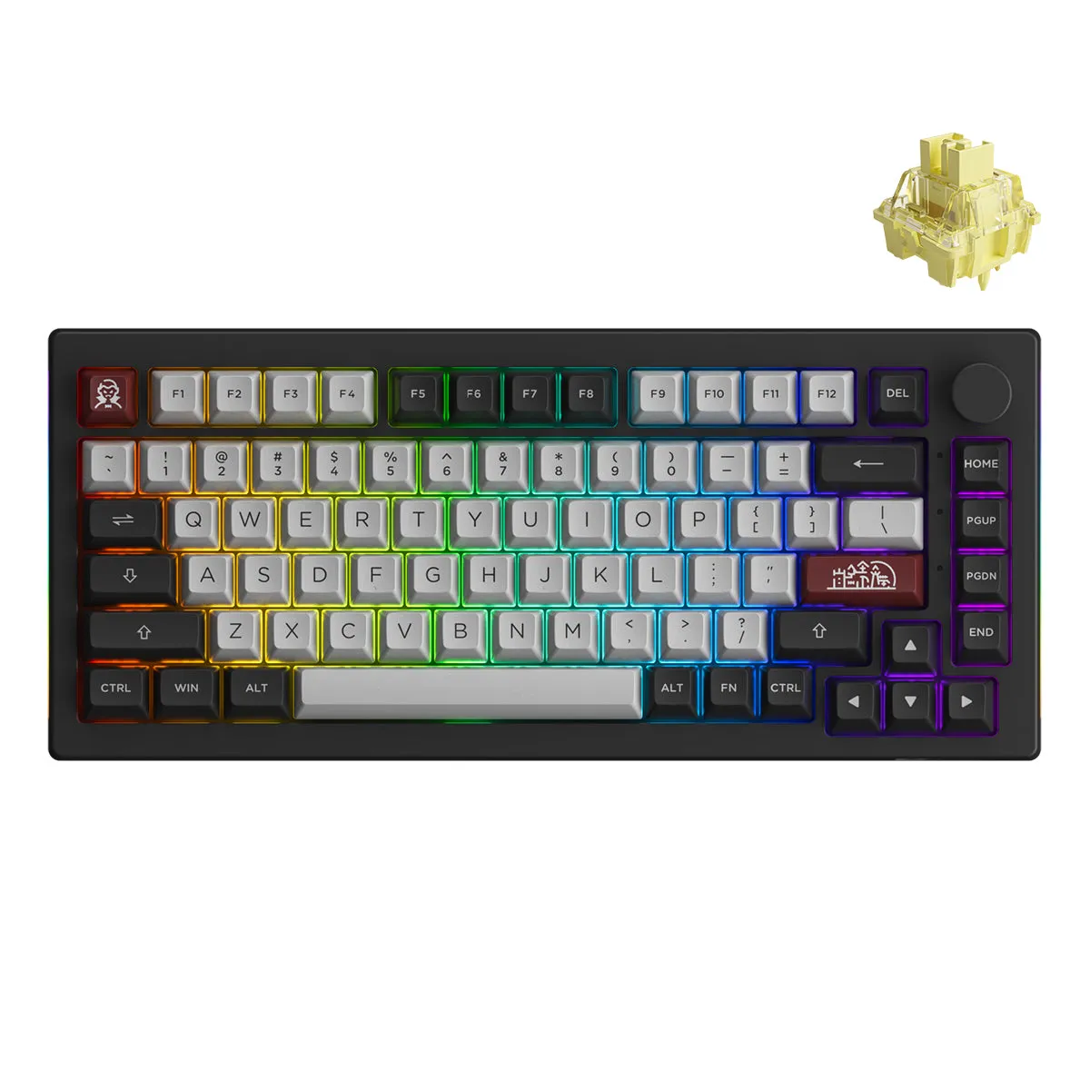 Akko Dracula Castle 5075B Plus Multi-Modes RGB Hot-Swappable Mechanical Keyboard