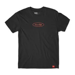 Chocolate Oval Chunk Tee Black