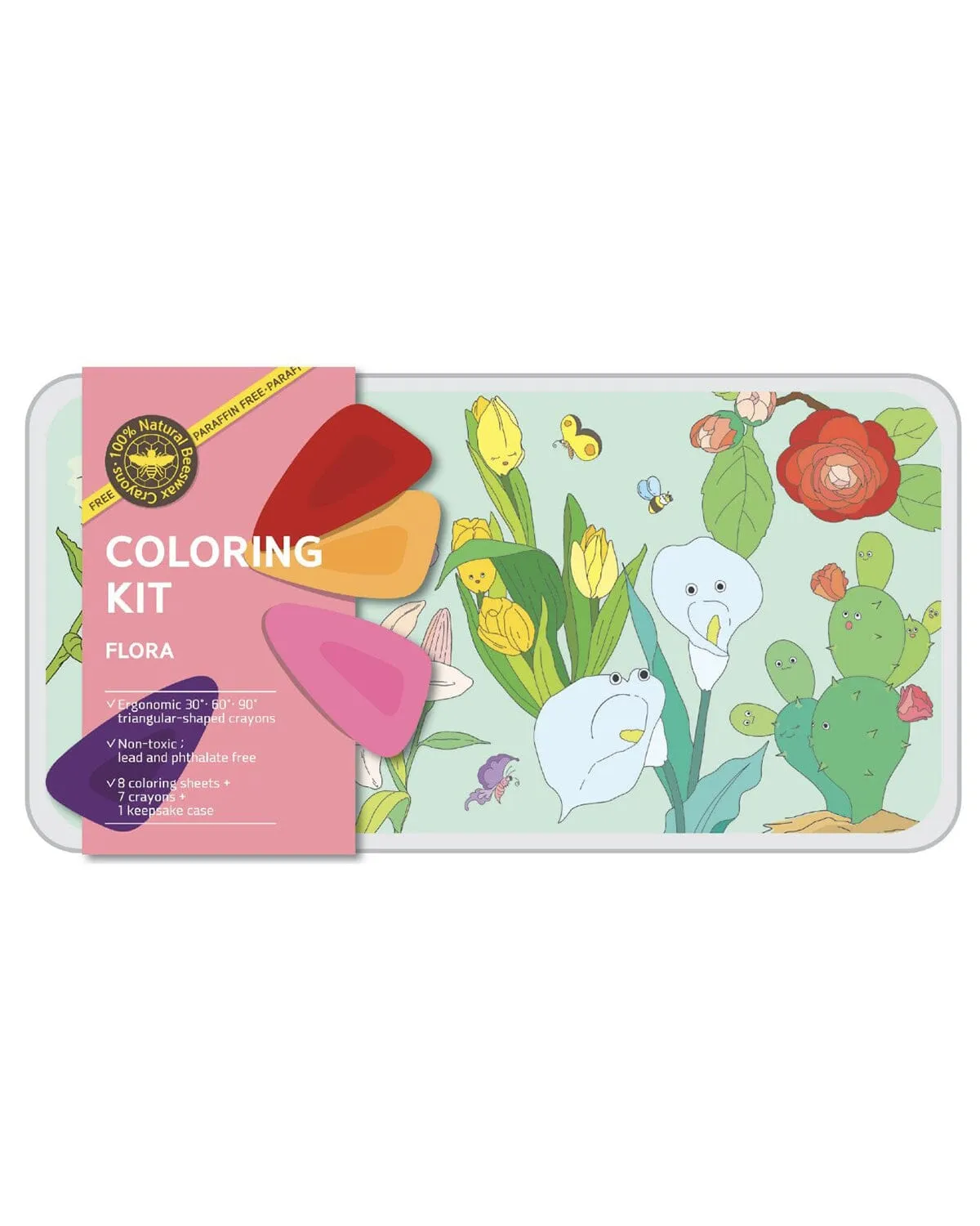 Coloring Kit - 3 units in set - FLORA