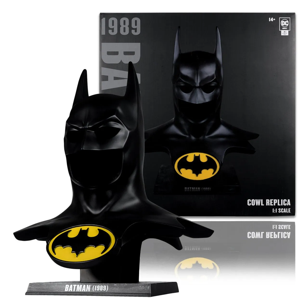 DC Direct 1989 Batman Cowl 1:1 Scale Replica