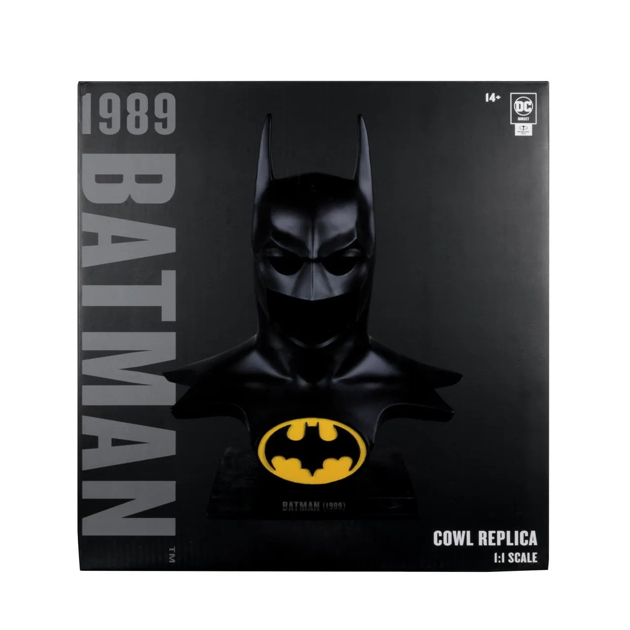 DC Direct 1989 Batman Cowl 1:1 Scale Replica