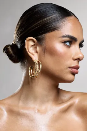 Mambo | Gold Layered Hoop Earrings