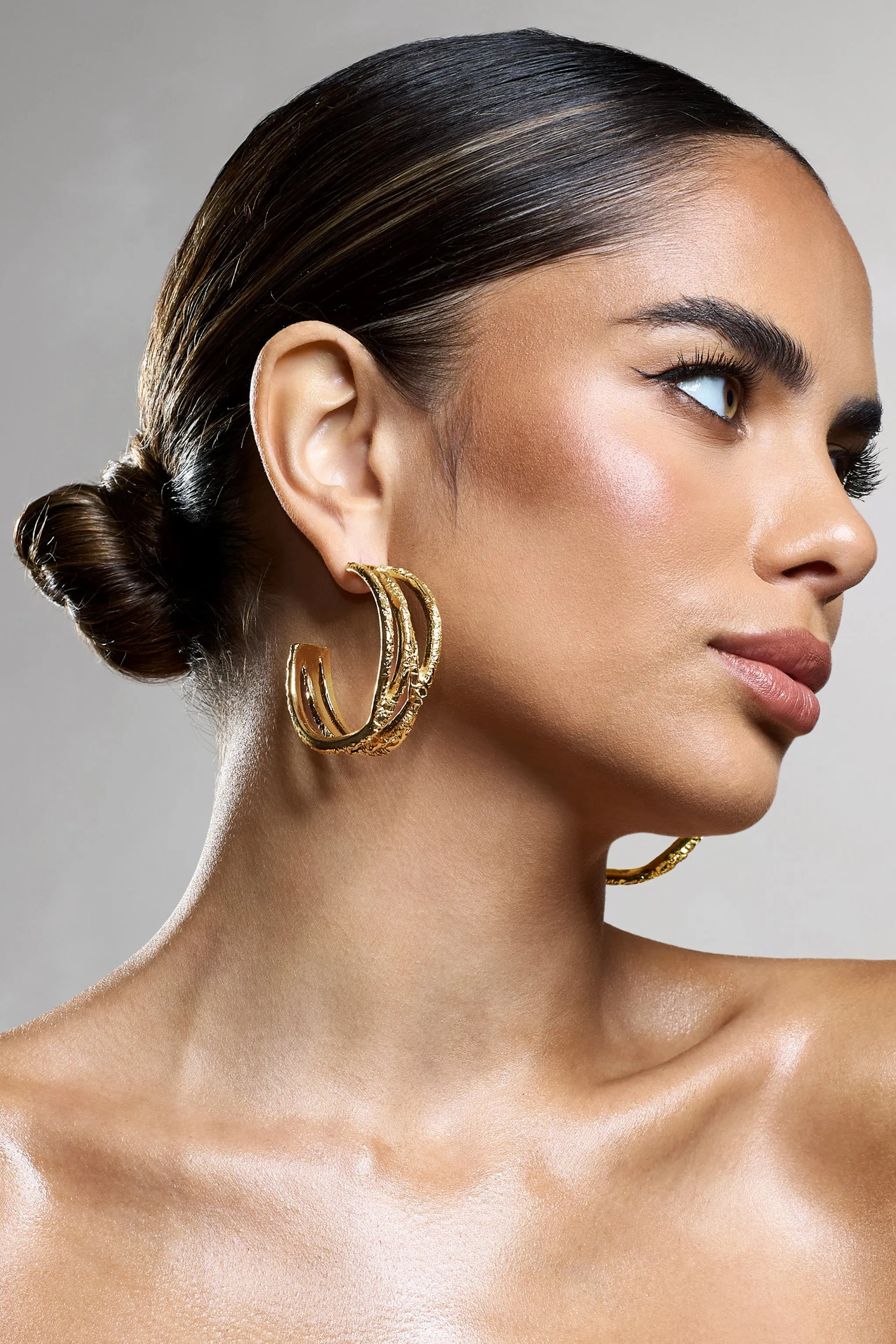 Mambo | Gold Layered Hoop Earrings