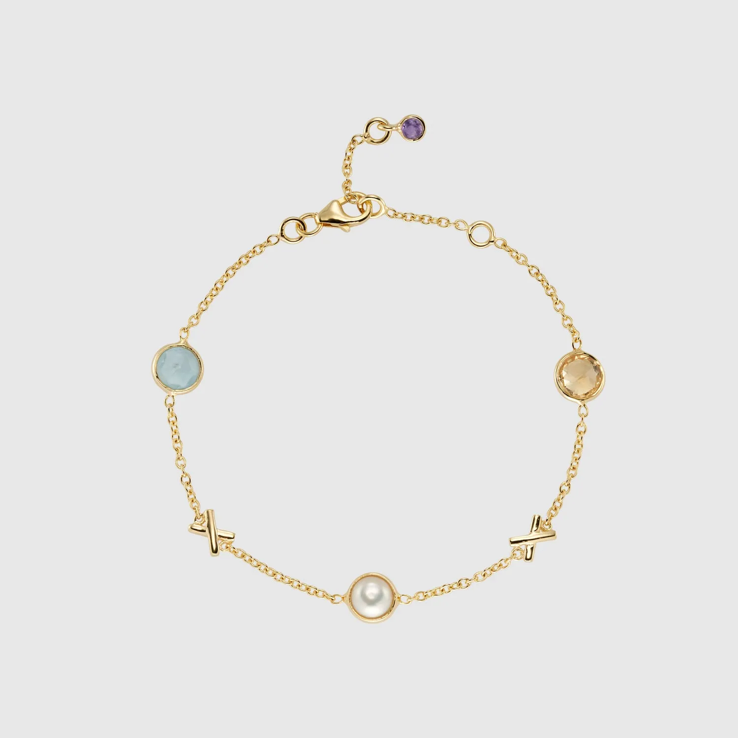 Miramar Strength & Courage Gemstone Bracelet