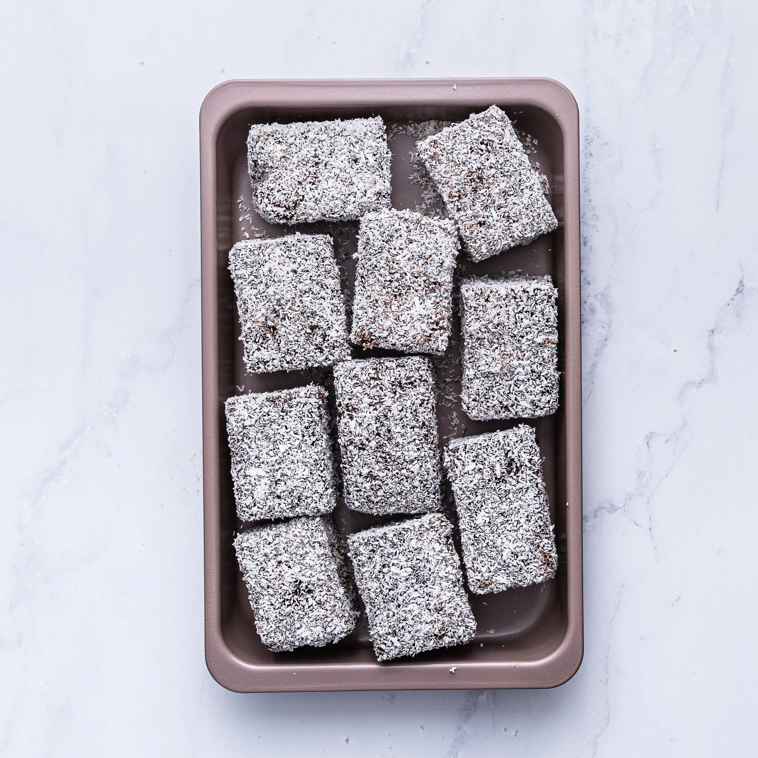 Rose Gold Lamington Tray