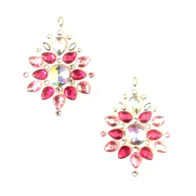 Ruby Rose Pink Crystal Jewel Nipple Pasties