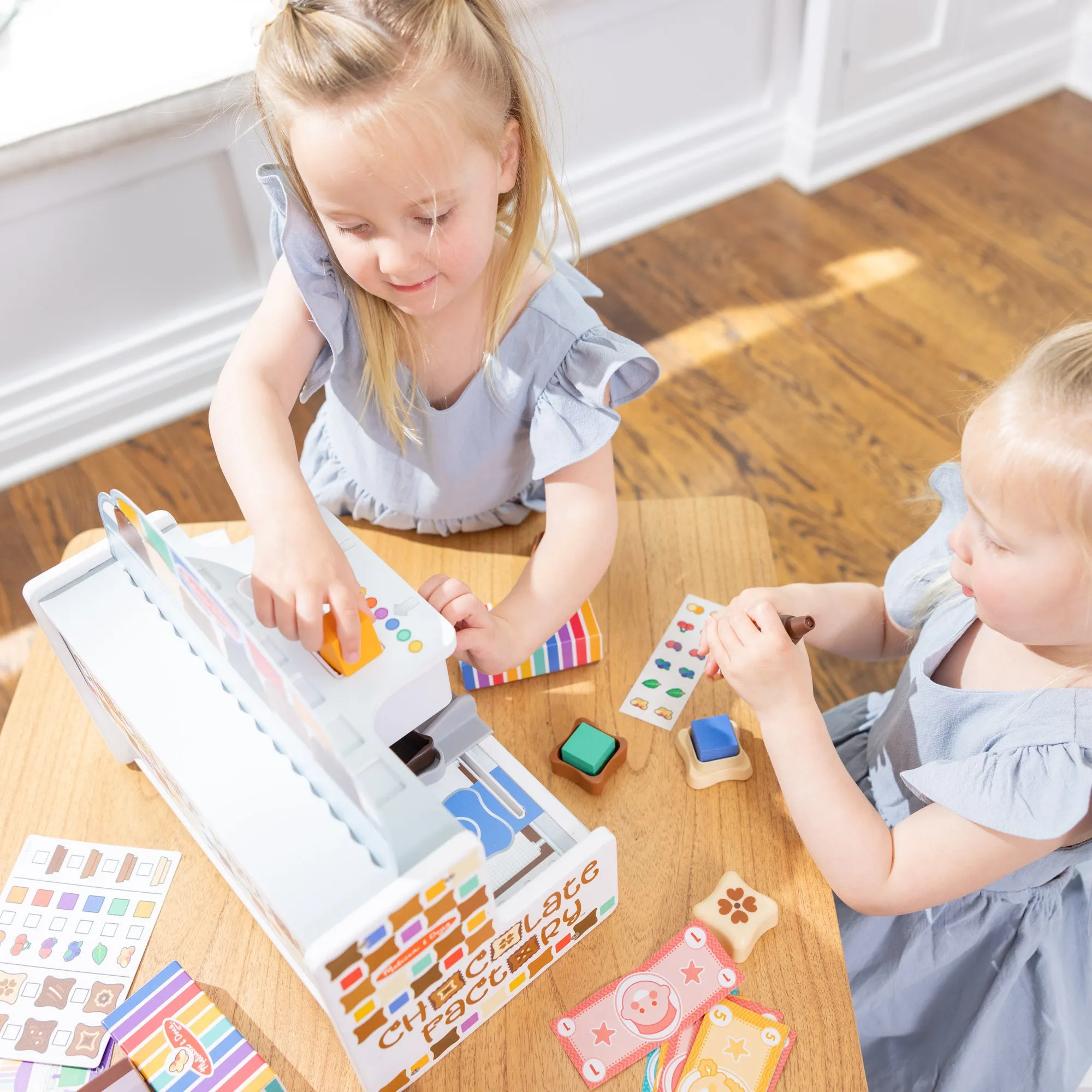 Wooden Chocolate Factory Play Set