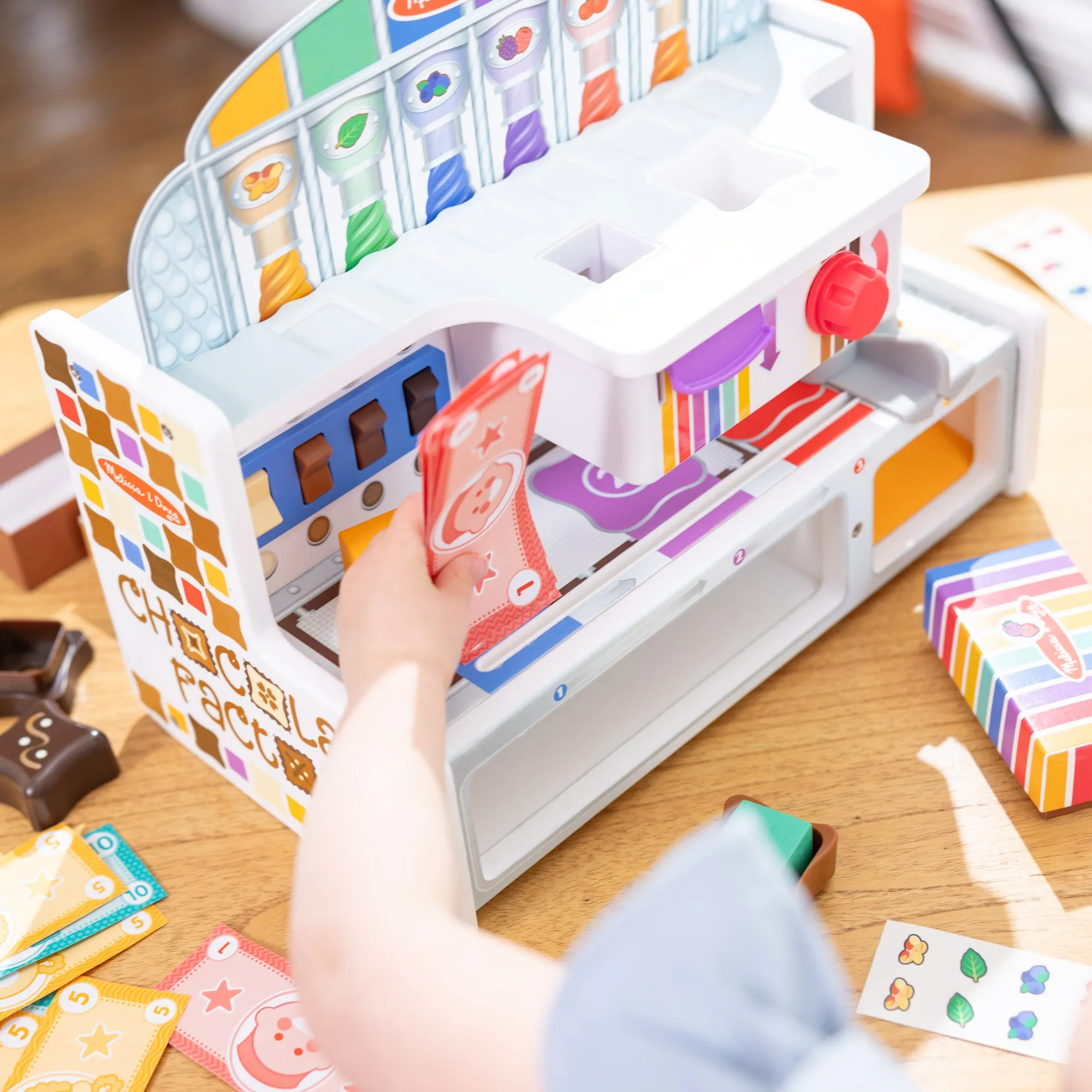 Wooden Chocolate Factory Play Set