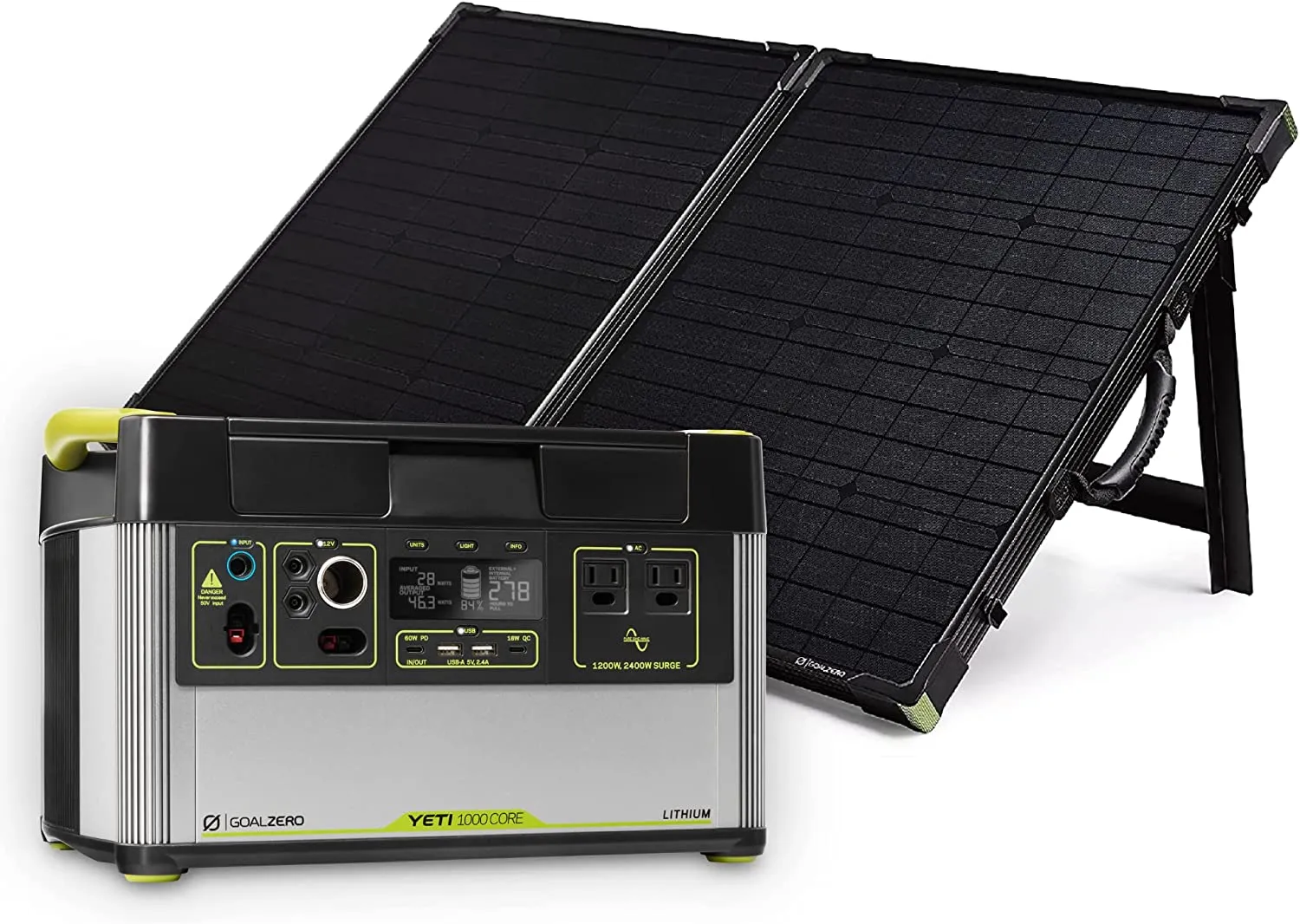 Yeti 1000 Core   Boulder 100 BC Solar Generator