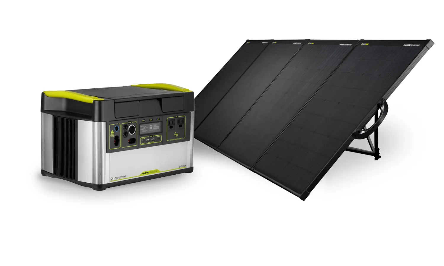 Yeti 1000 Core   Ranger 300 BC Solar Generator